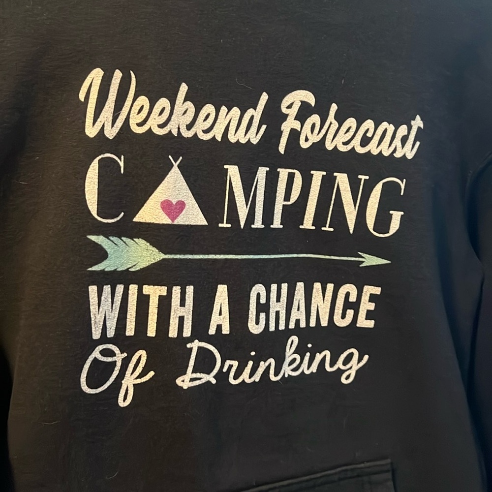 Great camping sweatshirt